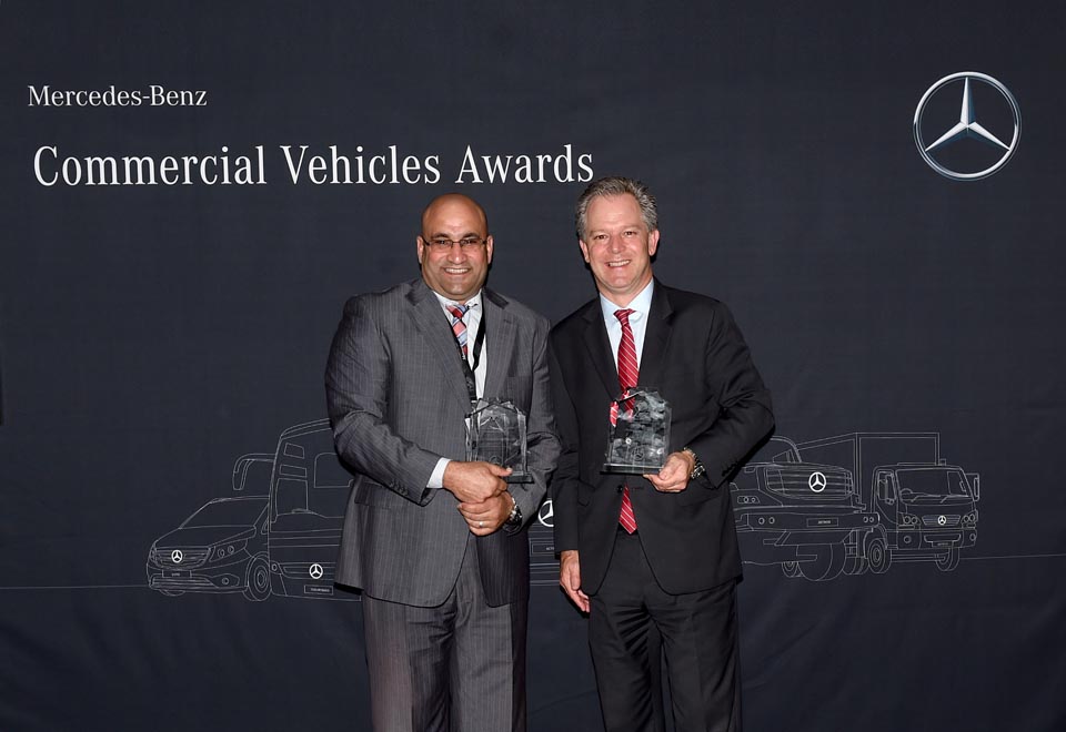 Daimler honours EMC for its regional sales role