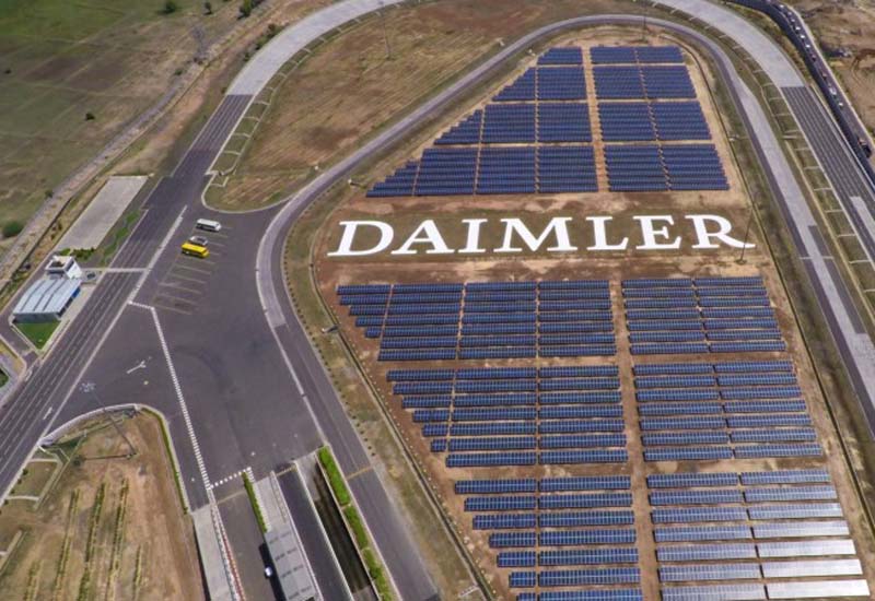 Daimler plans to power 160ha factory using only renewables by 2018