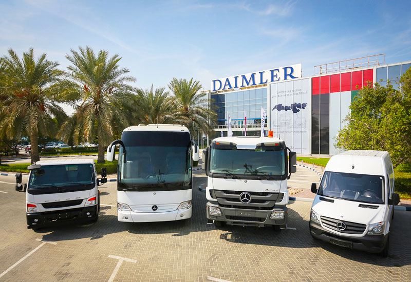 Daimler opens HQ for MENA truck business in Dubai