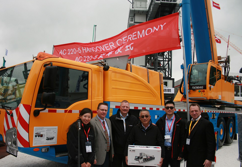 Demag delivers first cranes to Asia since relaunch