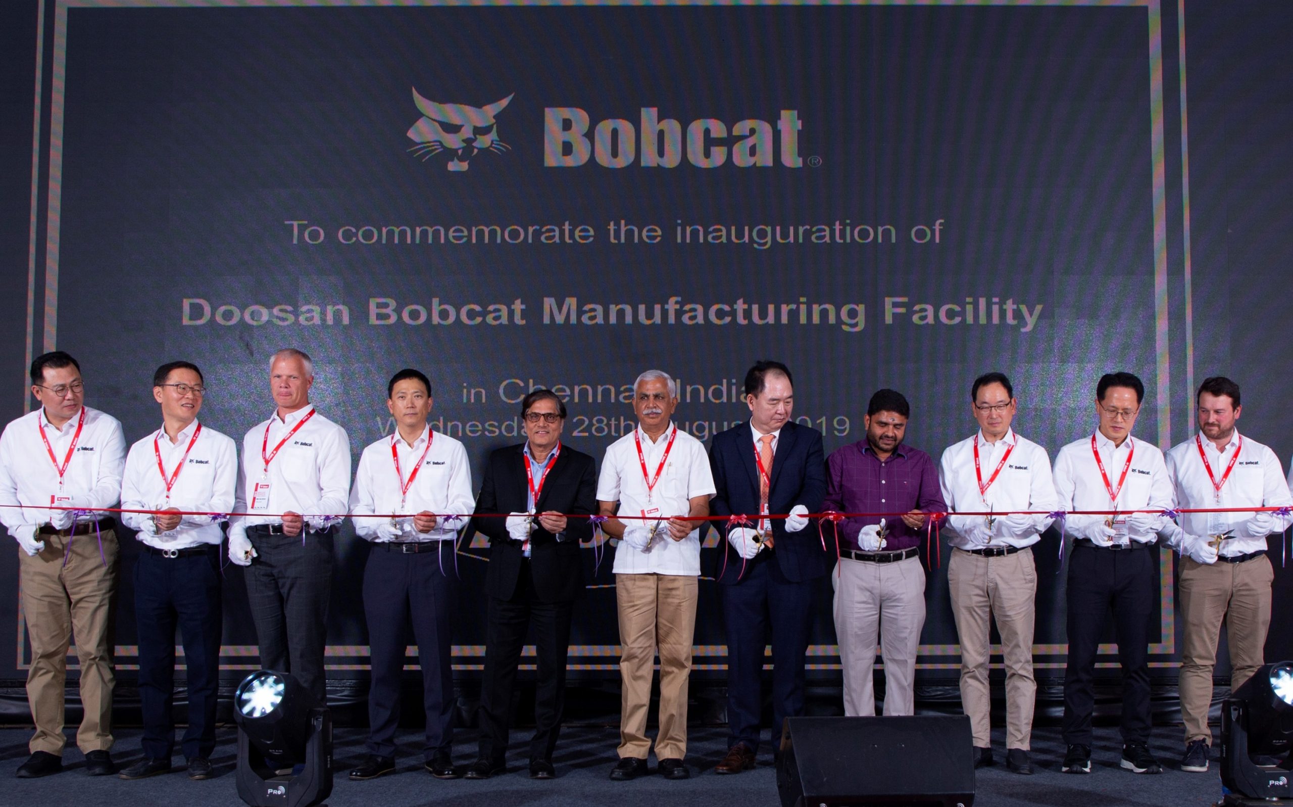 Bobcat opens manufacturing plant in Tamil Nadu, India - PMV Middle East