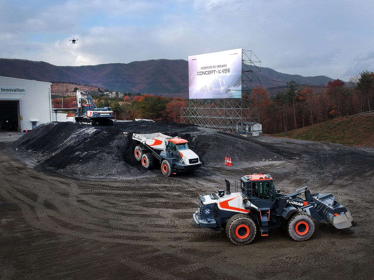 Doosan introduces ‘Concept-X’, a comprehensive control solution for construction sites