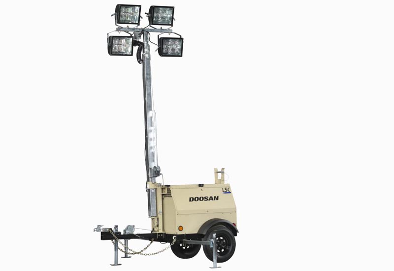 Doosan adds LED option for four light tower models