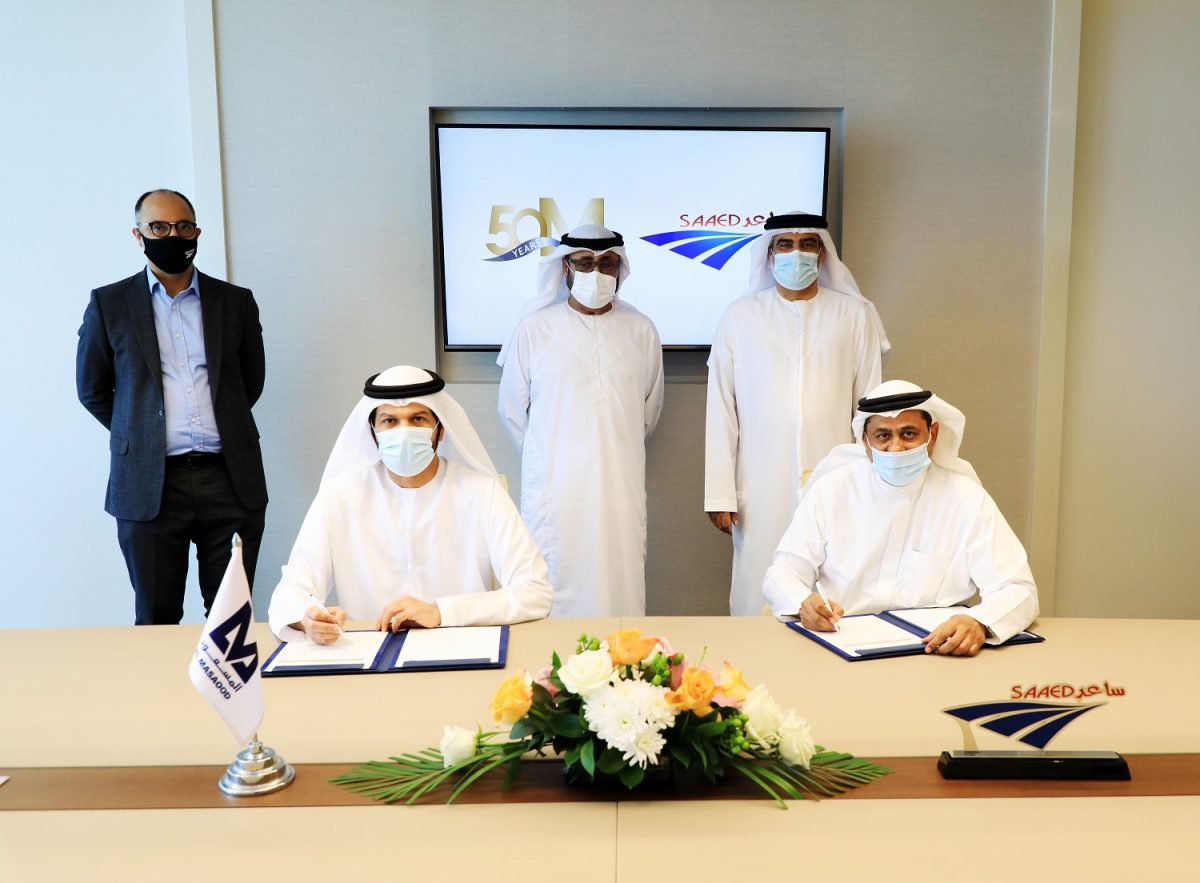 Al Masaood Group signs MoU with Saeed for traffic systems