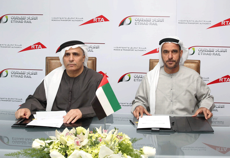 RTA and Etihad Rail pen strategy for cooperation