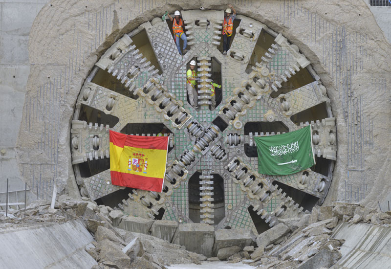 FAST TBM reaches second Riyadh Metro station early