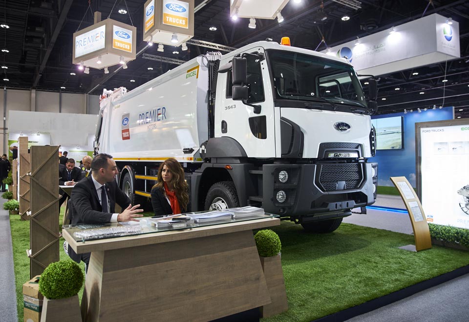 Al Tayer debuts Ford compactor truck at EcoWaste