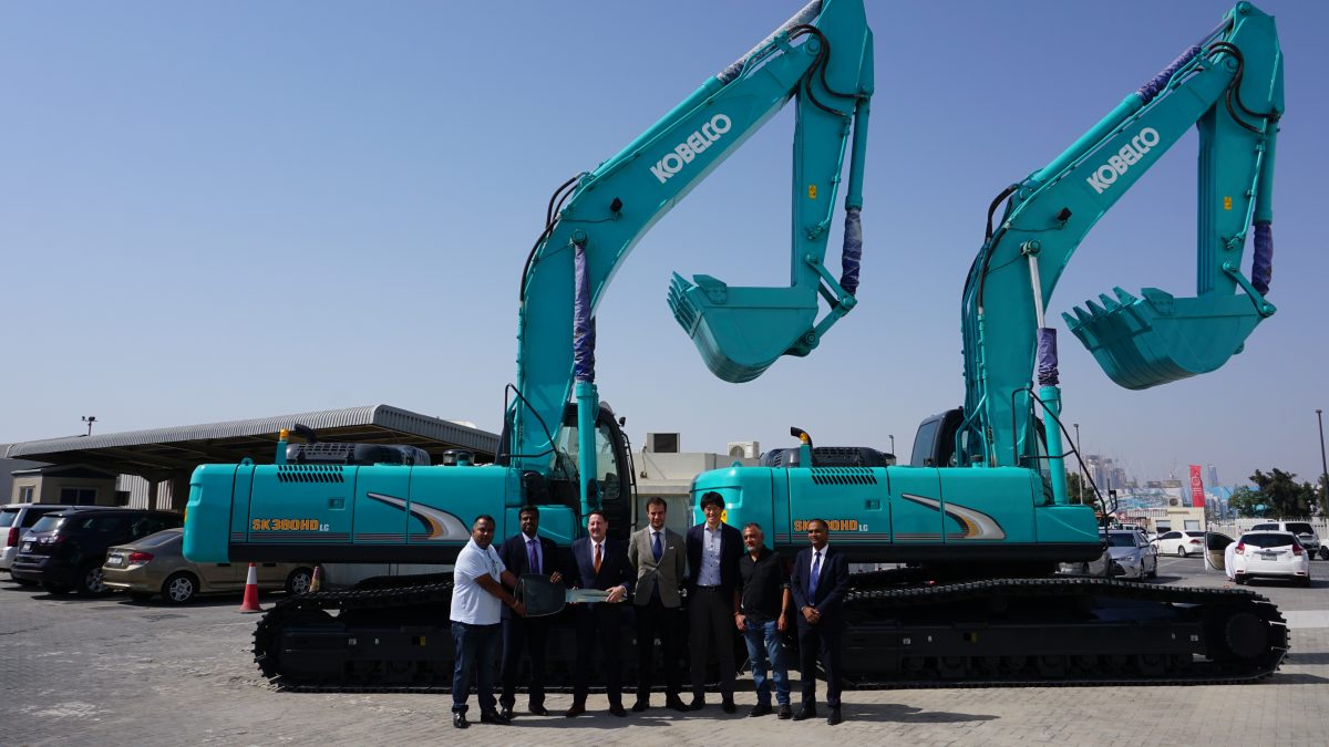 Kobelco excavators to be used at Bab Integrated Facilities project