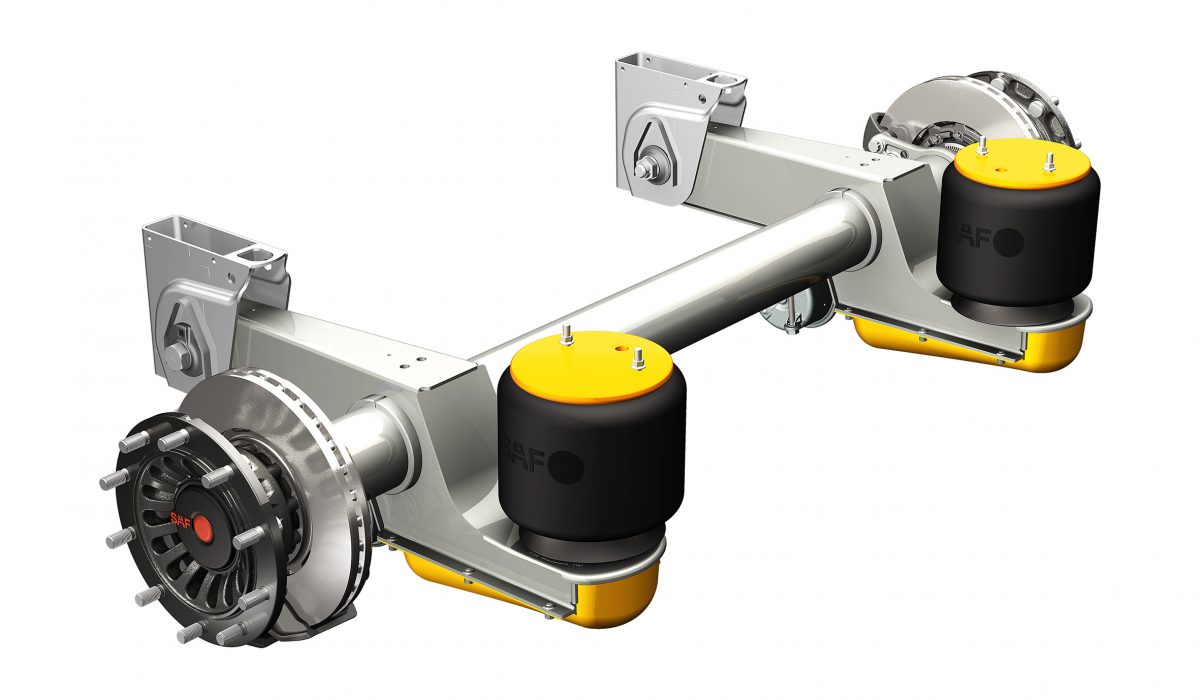 SAF-Holland develops lightweight air damping system that makes hydraulic shock absorbers unnecessary