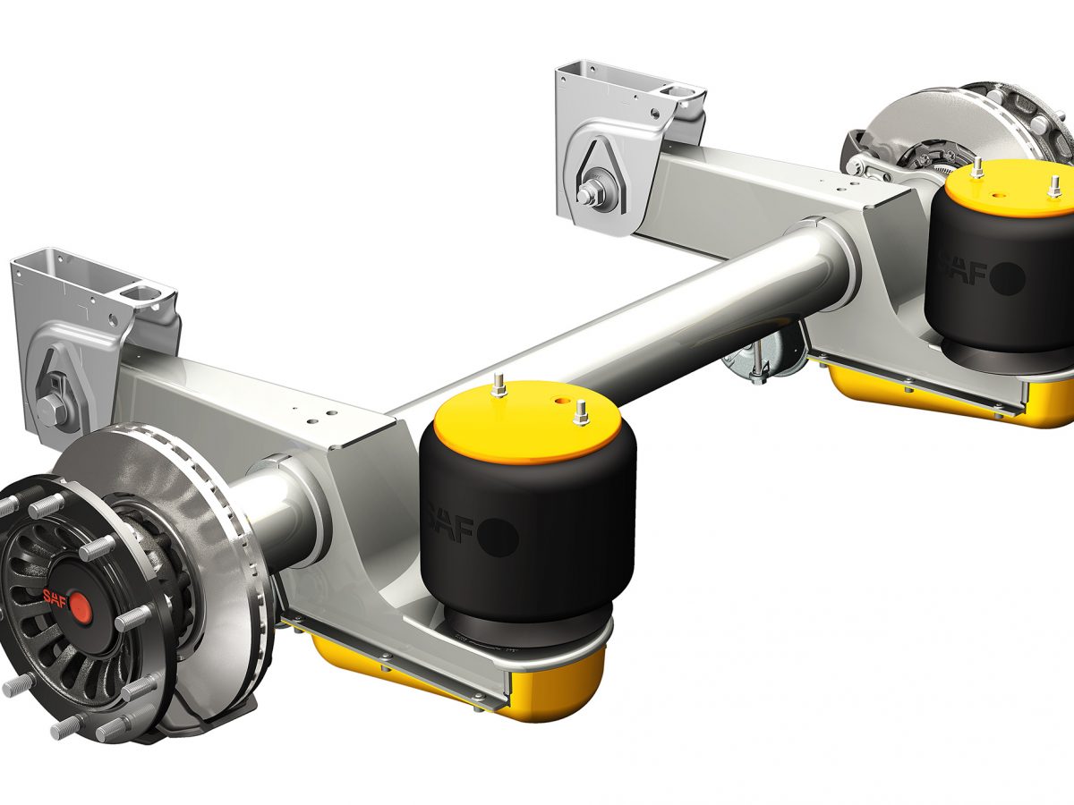 SAF-Holland develops lightweight air damping system that makes hydraulic shock absorbers unnecessary