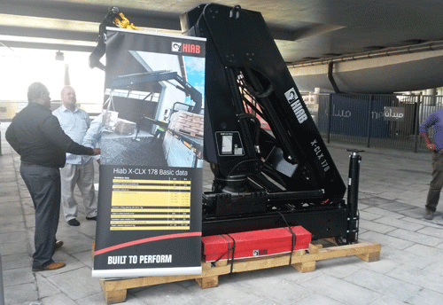 HIAB unveils next-gen products for Middle East