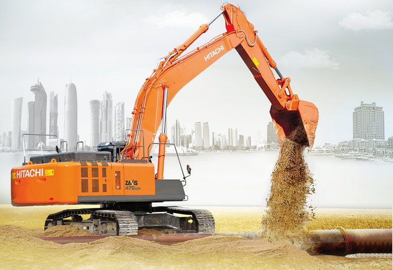 Hitachi excavators: moving the earth for customers