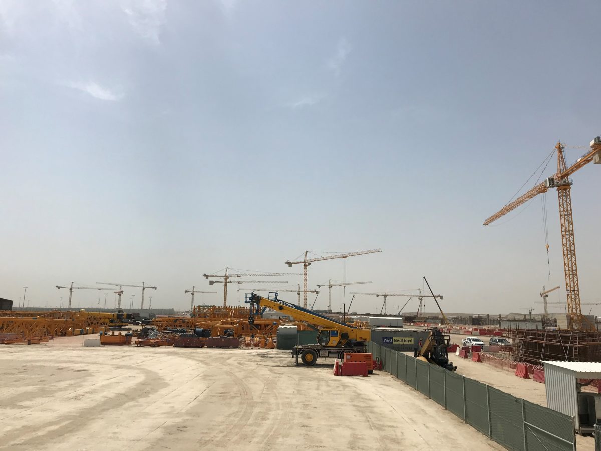 NFT supplies 26 Potain cranes for construction of Kuwait International Airport's new terminal