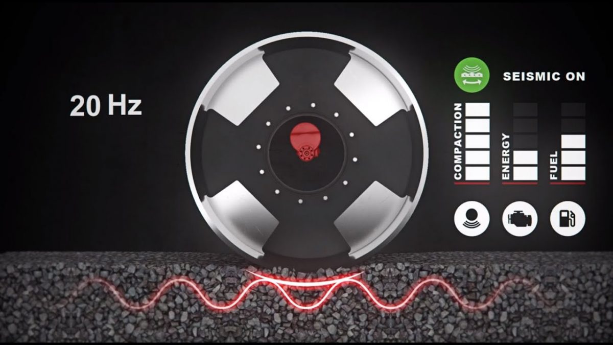 Dynapac’s Seismic compaction technology enables the drum and soil to act as one system