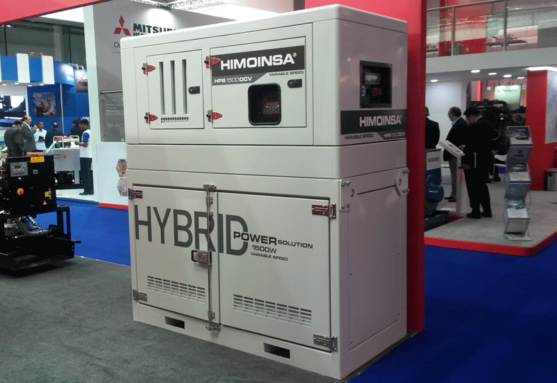 Himoinsa and FAMCO unveil hybrid gensets in Dubai