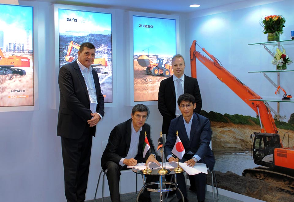 Hitachi signs Middle East Crane as UAE distributor