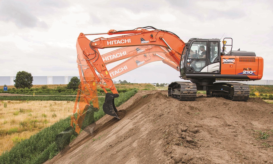 Hitachi to showcase the ZX210X-6 ICT hydraulic excavator with machine control at bauma 2019