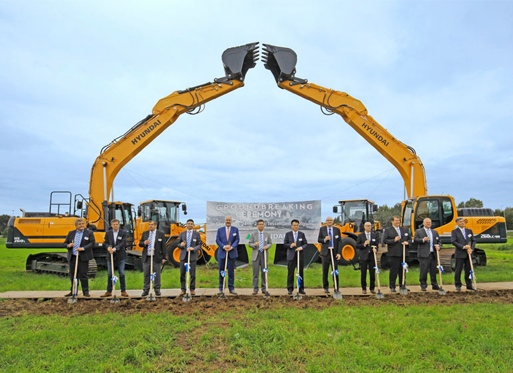 Hyundai Heavy breaks ground on $33.6m EU HQ