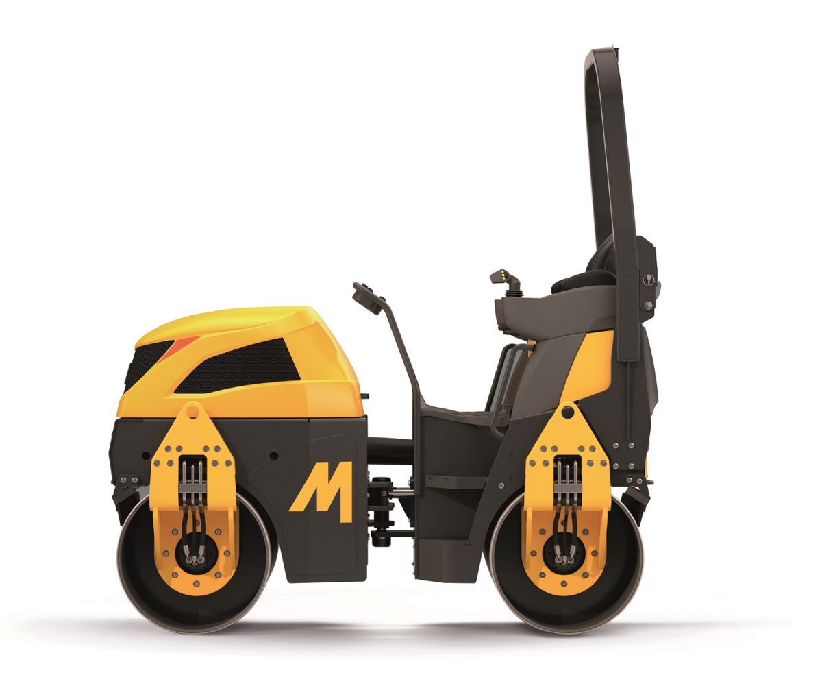 Mecalac redesigns compaction roller for improved driver safety and comfort