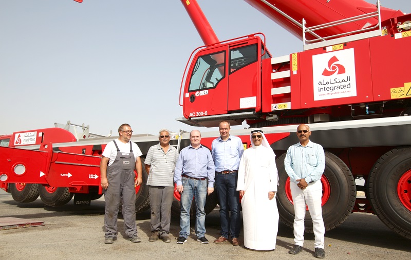 ILC takes delivery of two Demag AC 300-6 cranes