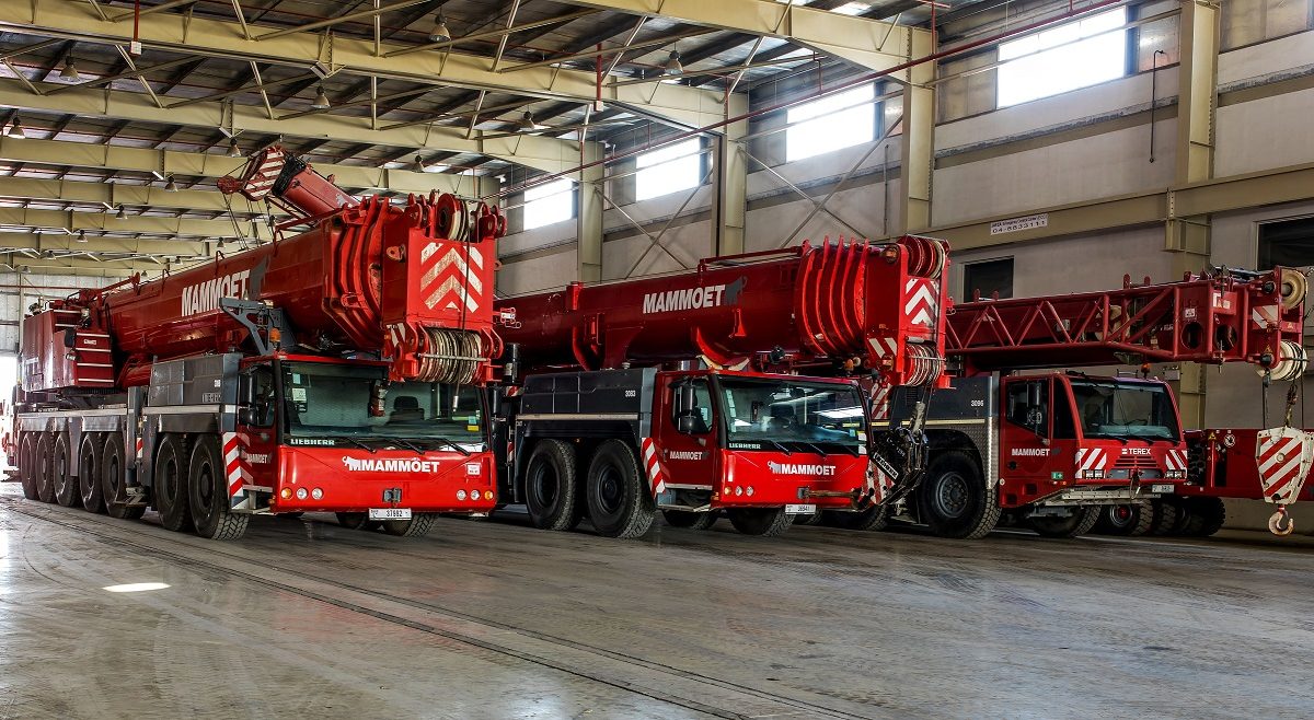 Mammoet expands MEA fleet with eight cranes