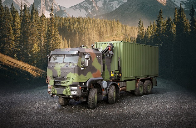 German Army orders 1,048 military Trakker trucks from Iveco