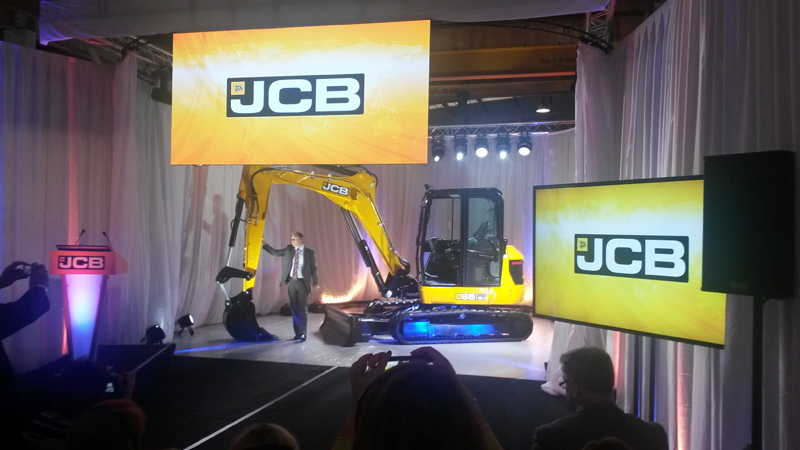 JCB unveils midi-excavator with no junk in trunk