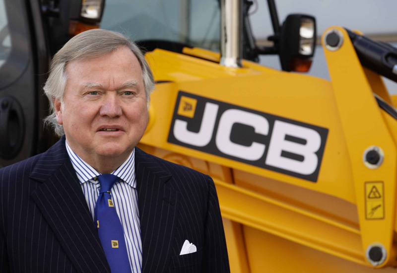 JCB chair Anthony Bamford joins UK House of Lords