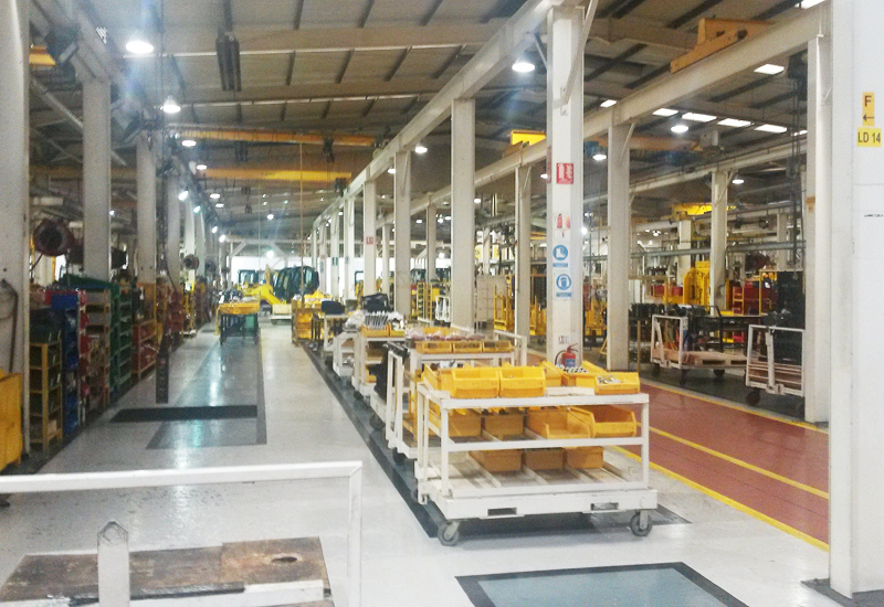 Take a tour of JCB's Compact Products plant