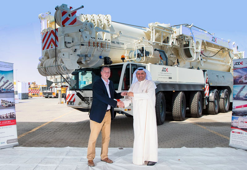 Kuwait’s Jassim Transport buys 700-tonne Demag all-terrain crane