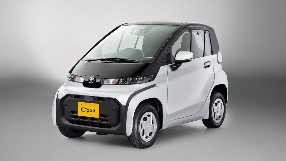 Toyota Launches 'C+pod' Ultra-Compact Battery Electric Vehicle in Japan