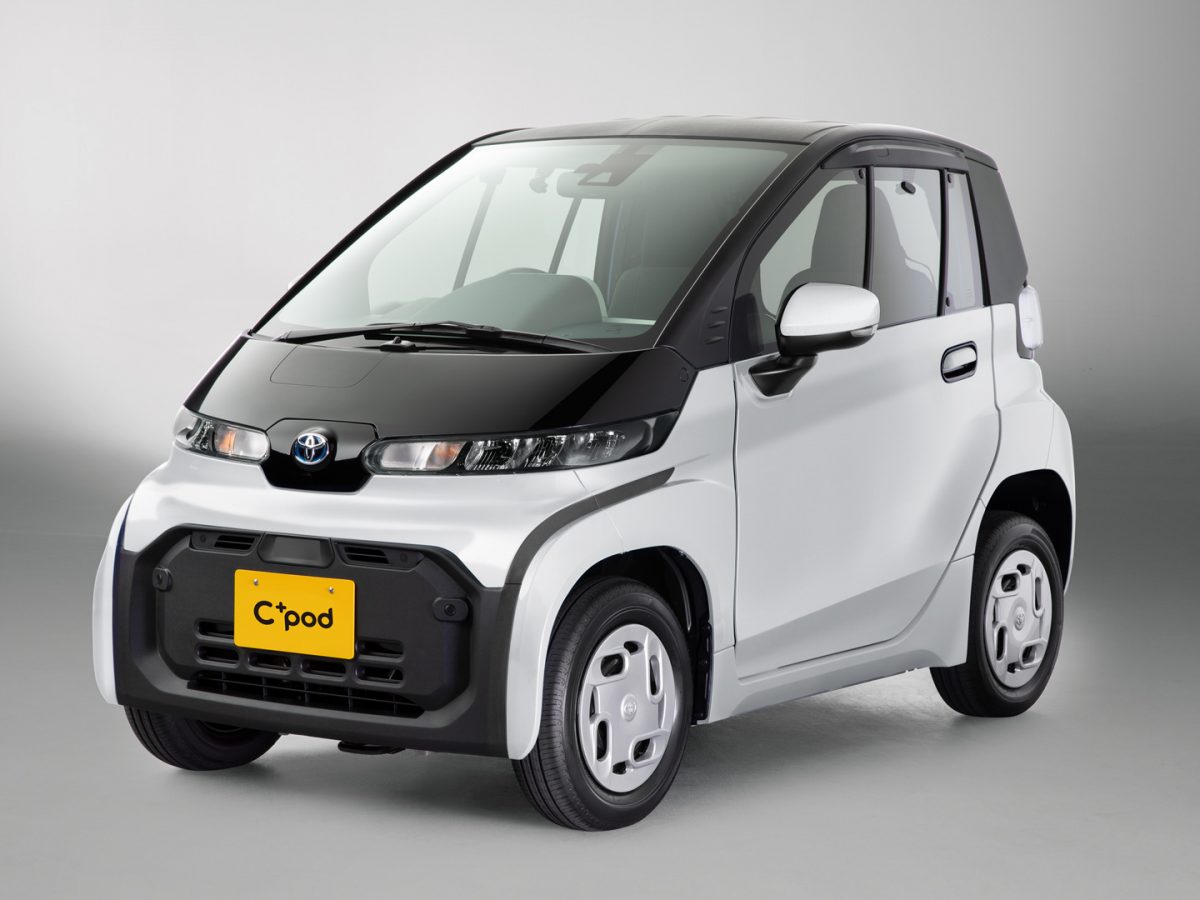 Toyota Launches 'C+pod' Ultra-Compact Battery Electric Vehicle in Japan