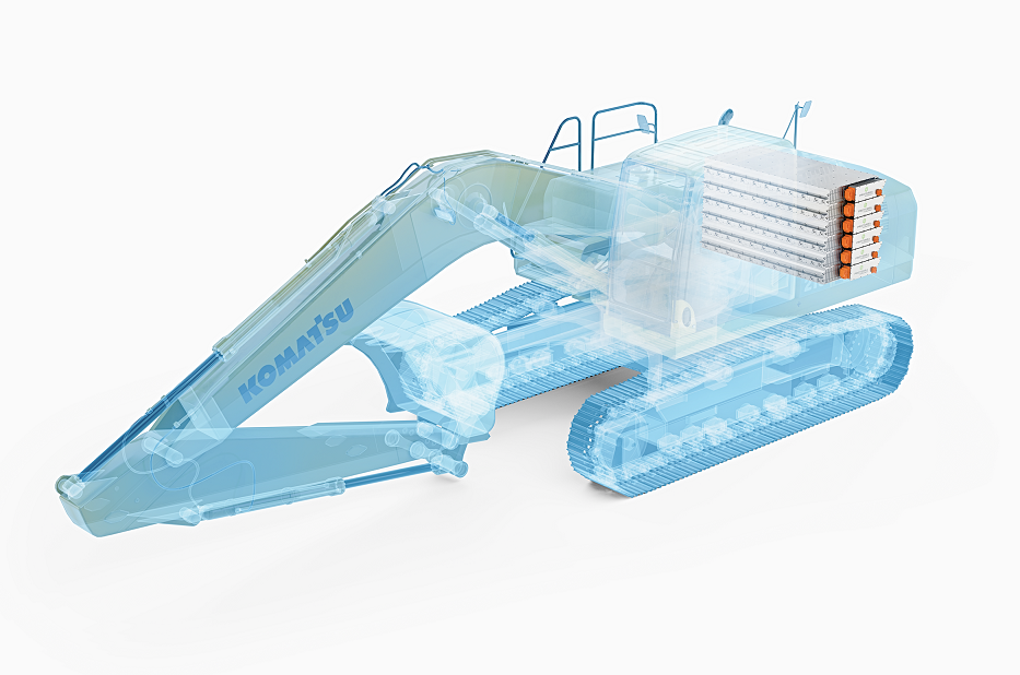 Komatsu and Proterra collaborate to develop all-electric hydraulic excavators