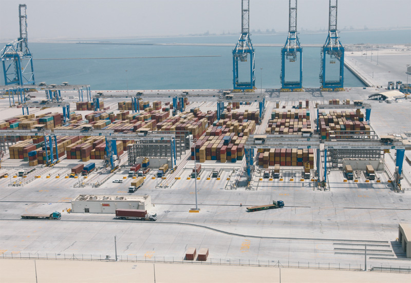 Khalifa Port's new cranes