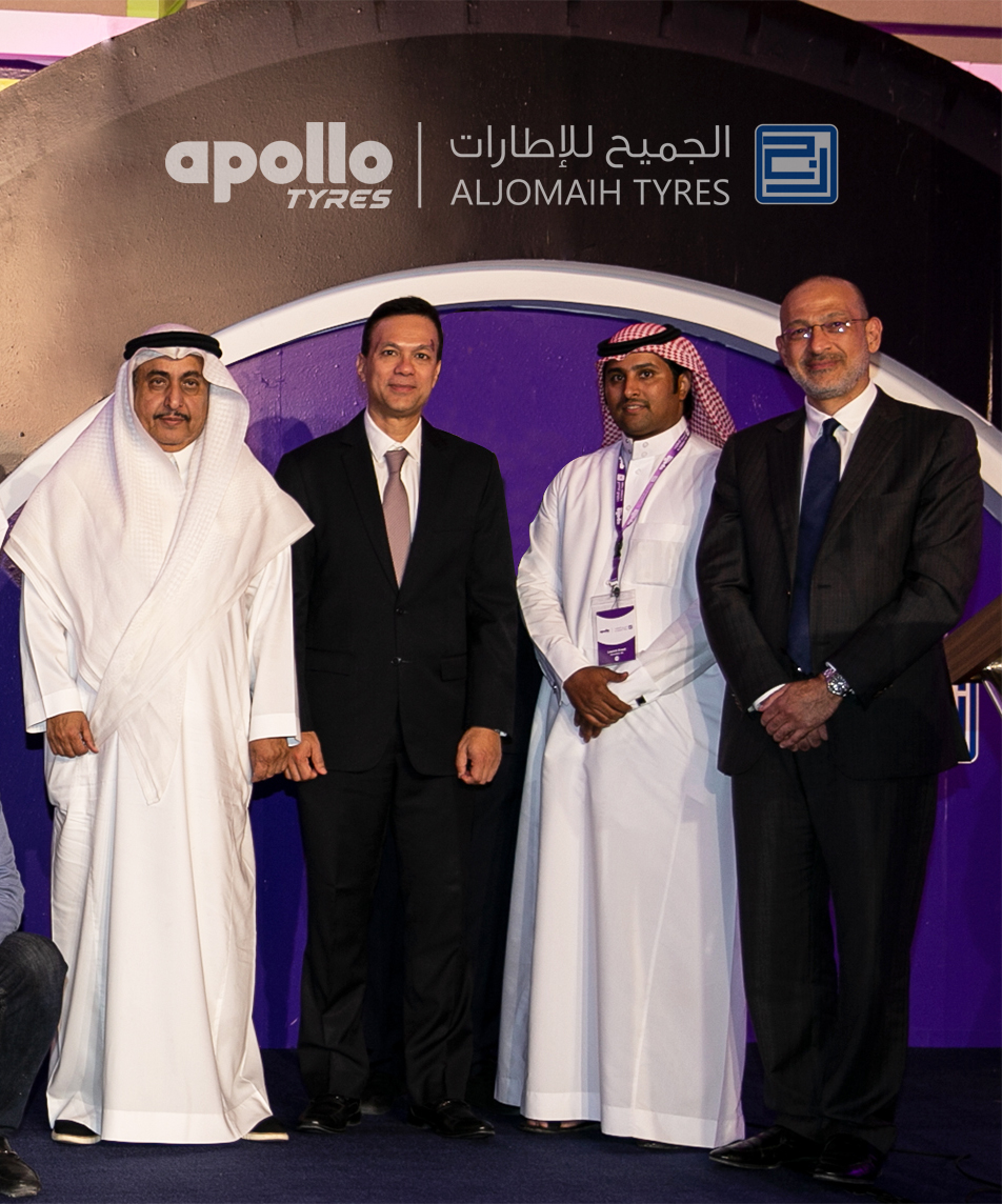 Apollo Tyres enters Saudi Arabia in partnership with Al-Jomaih Tyres Company