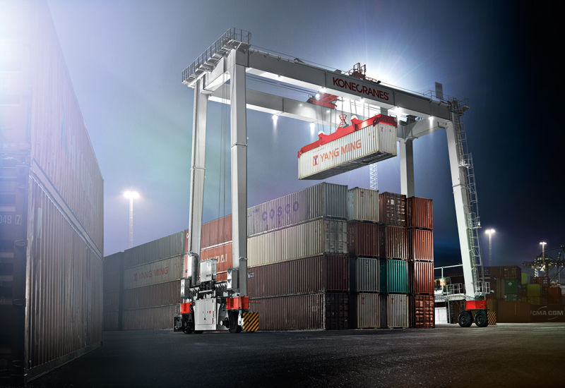 Konecranes reinvents RTG crane for the Middle East