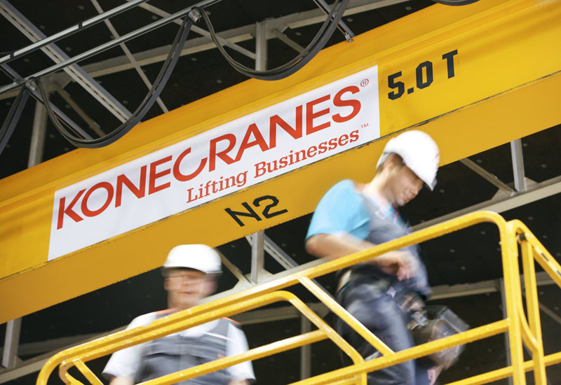 Konecranes buys Terex port, overhead crane units