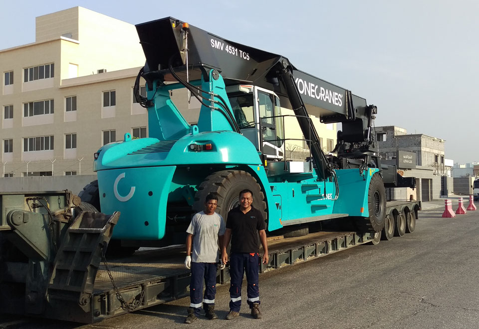 Konecranes equips Saudi container yard with reach stackers