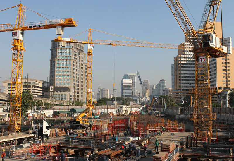 Liebherr trio mix business and pleasure in Bangkok