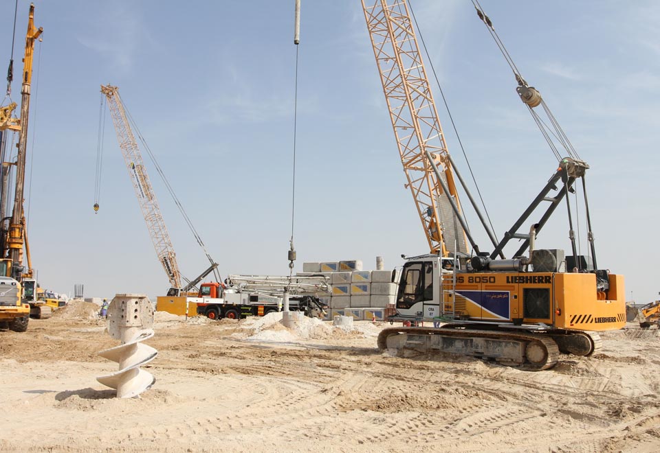 Modified Liebherr crane boosts Expo work by 20%