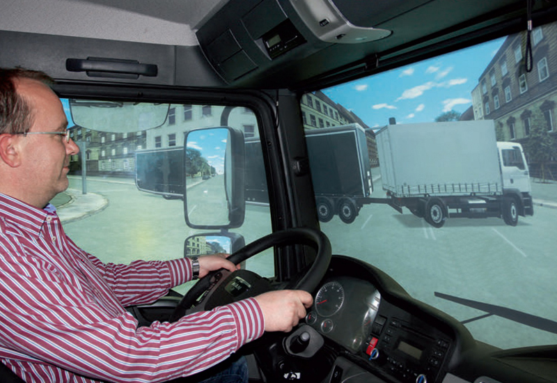 MAN to showcase truck driving sim at the Big 5