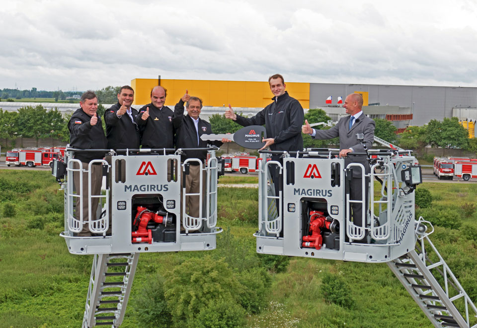 CNH Industrial begins handover of 100 Magirus fire engines to Chile