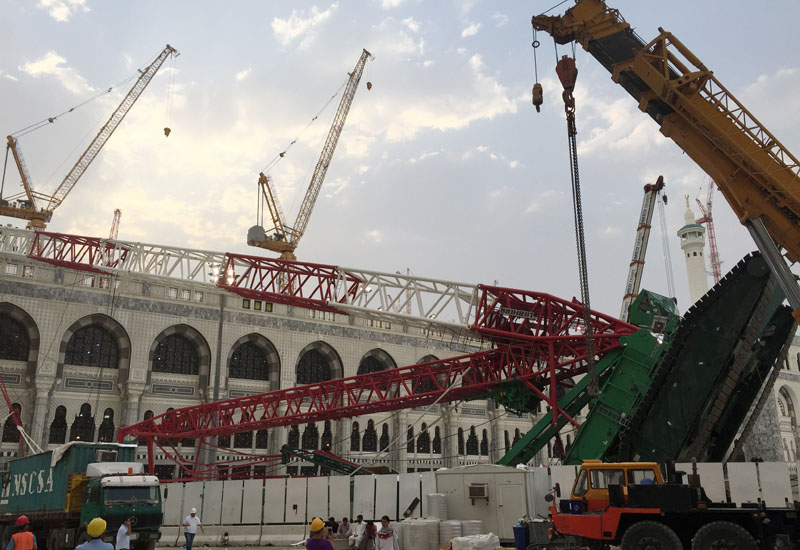 Saudi crane collapse probe confirms SBG at fault