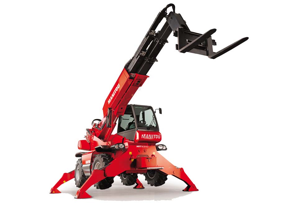 Manitou launches rotating telehandlers with expanded capabilities