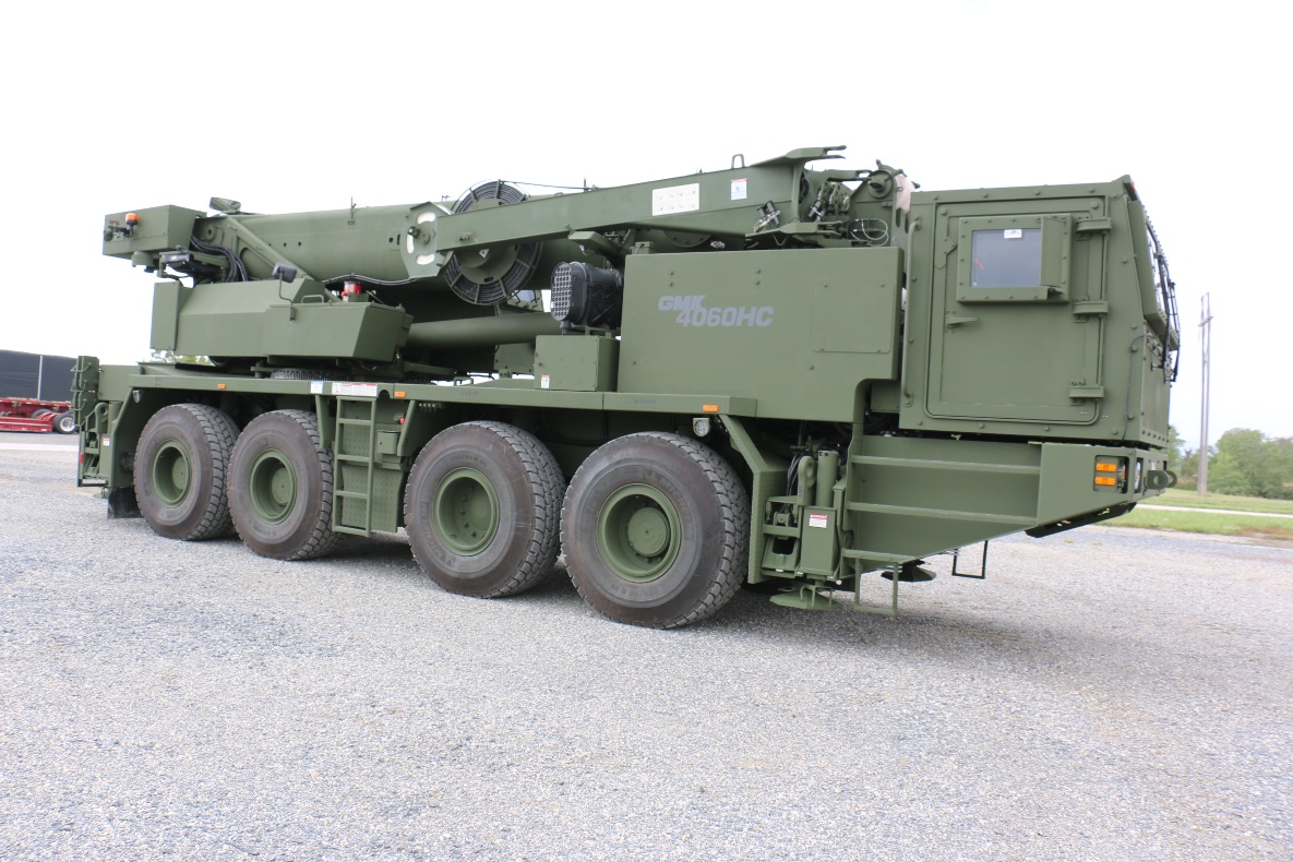 U.S. Army takes delivery of Grove GMK4060HC all-terrain cranes