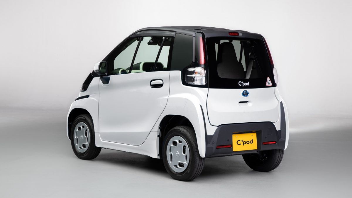 Pictures: The Toyota 'C+pod' ultra-compact battery electric vehicle