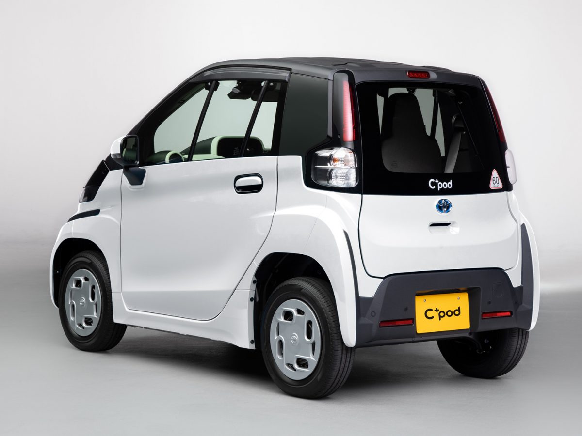 Pictures: The Toyota 'C+pod' ultra-compact battery electric vehicle