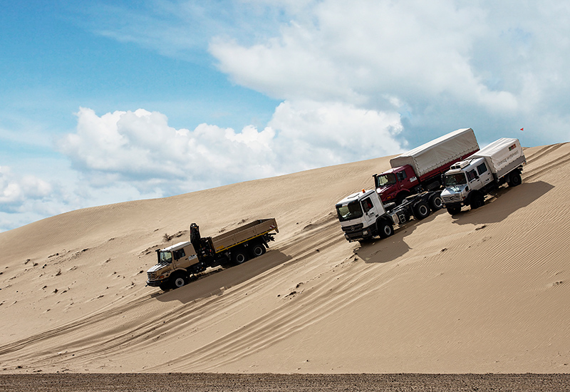 Test drive: Mercedes-Benz Zetros, Actros & Unimog