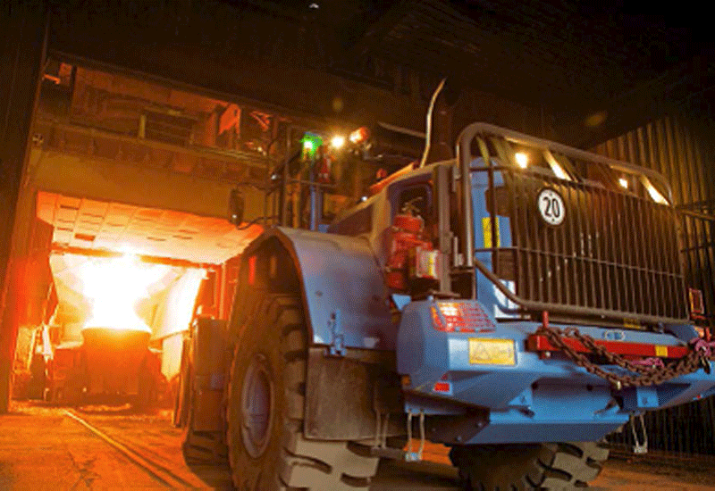 Volvo L150Gs keep their cool at molten steel mill