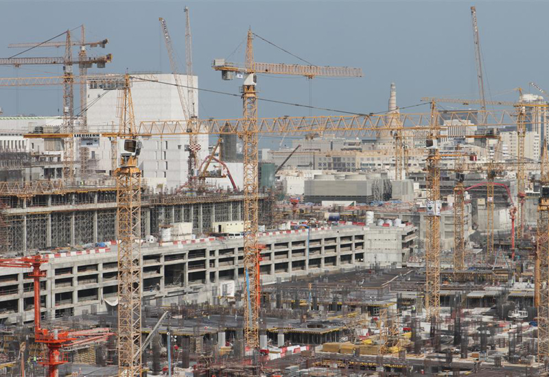 Eight Liebherr cranes work on Msheireb project